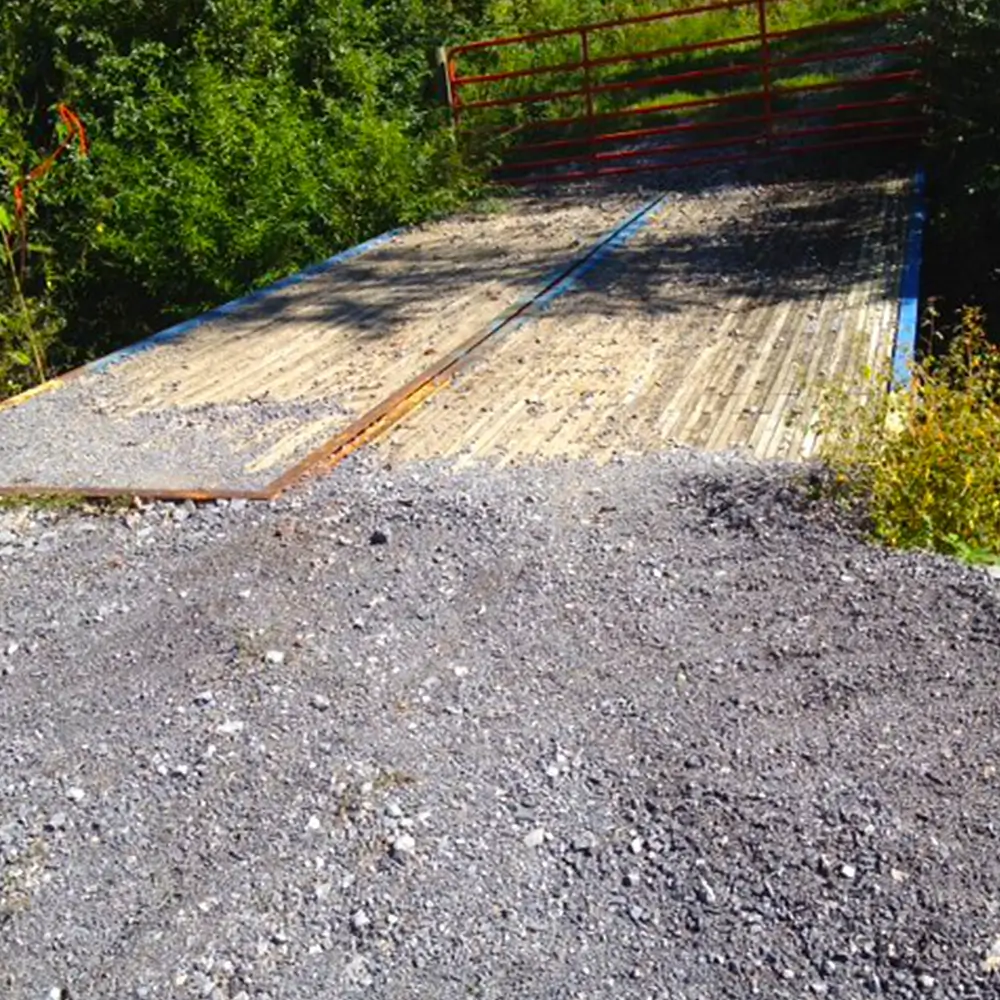 bridge from road view