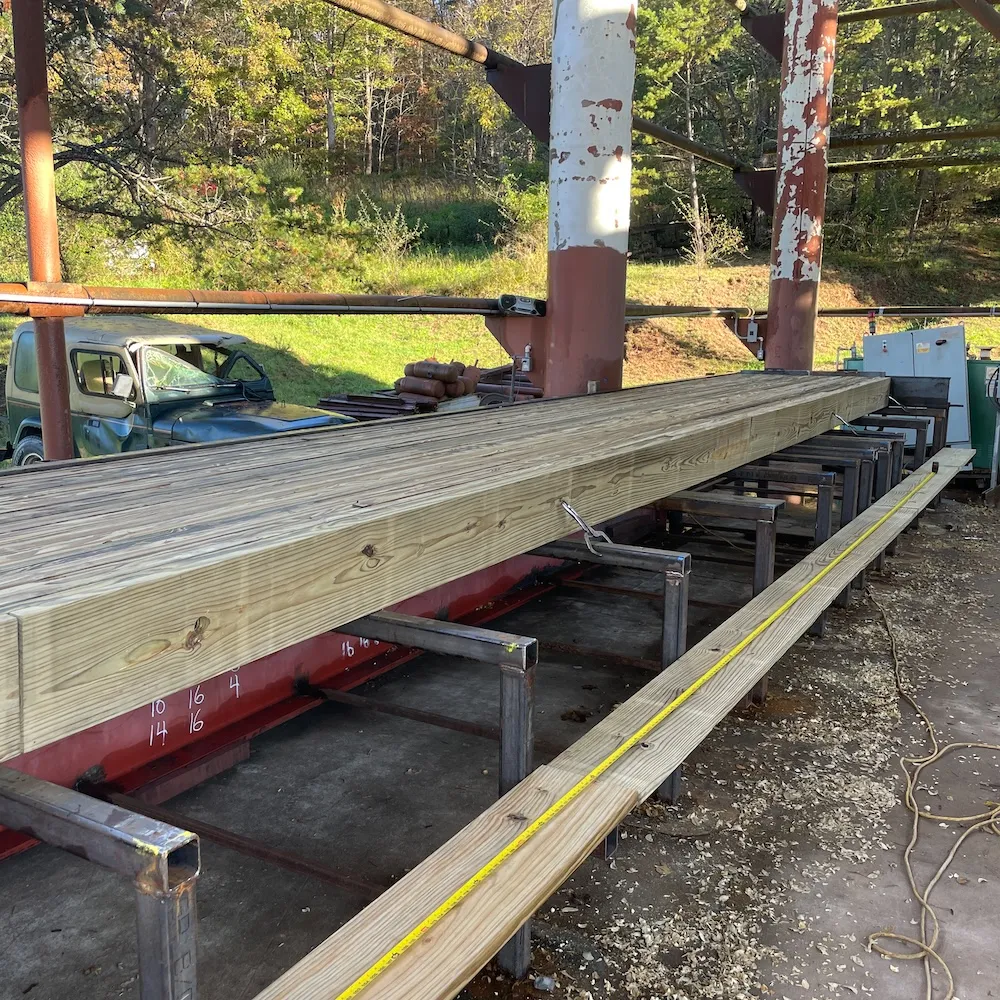 bridge panel on assembly jig